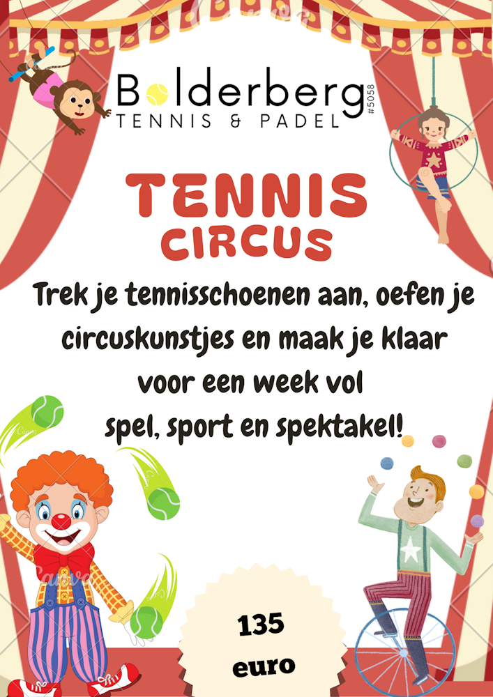 Tenniskamp circus